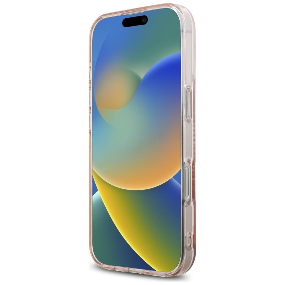 Futrola za Apple iPhone 16 Pro, Karl Lagerfeld, IML Rhinestones Karl's Head, Roza