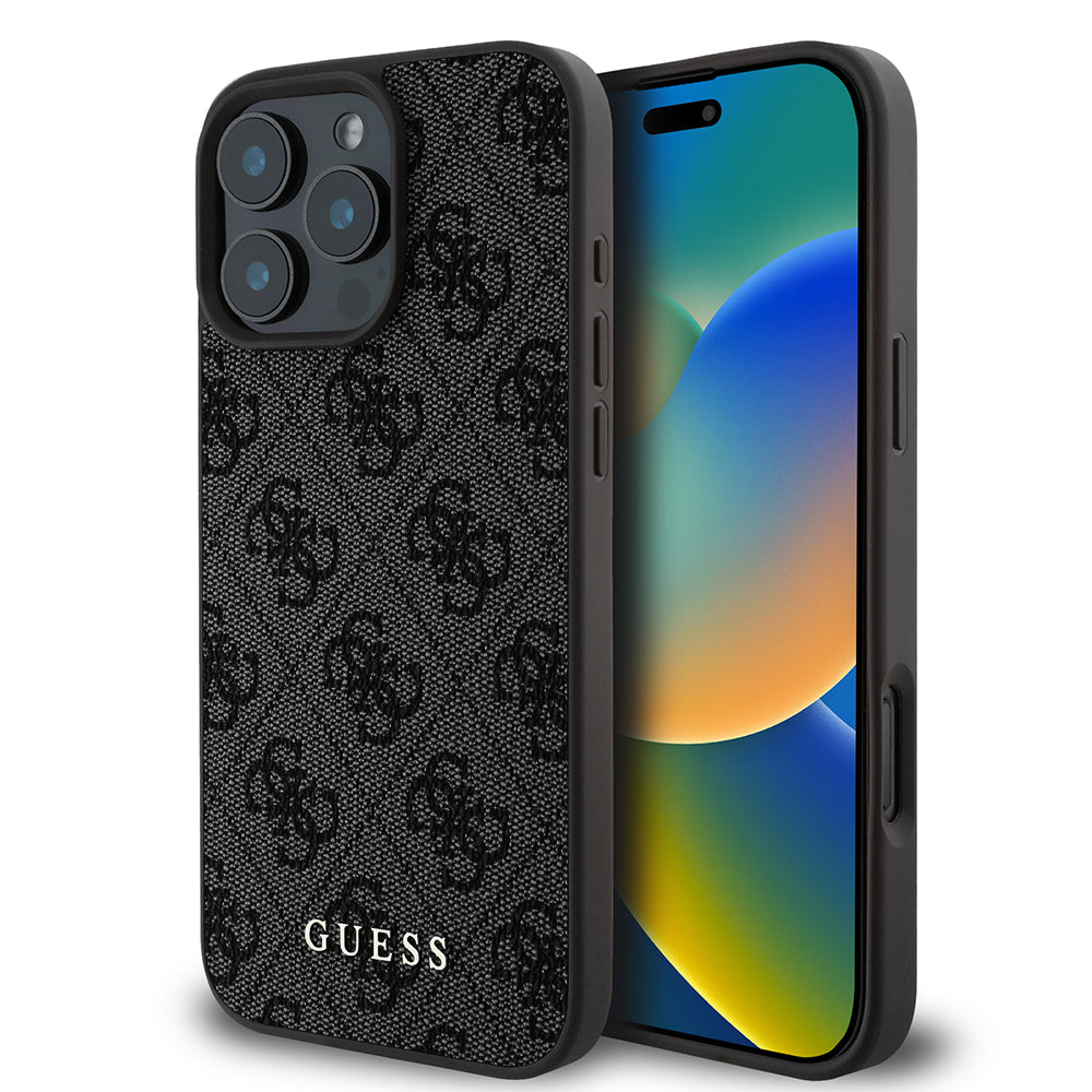 Futrola za Apple iPhone 16 Pro Max, Guess, 4G Classic, Crna