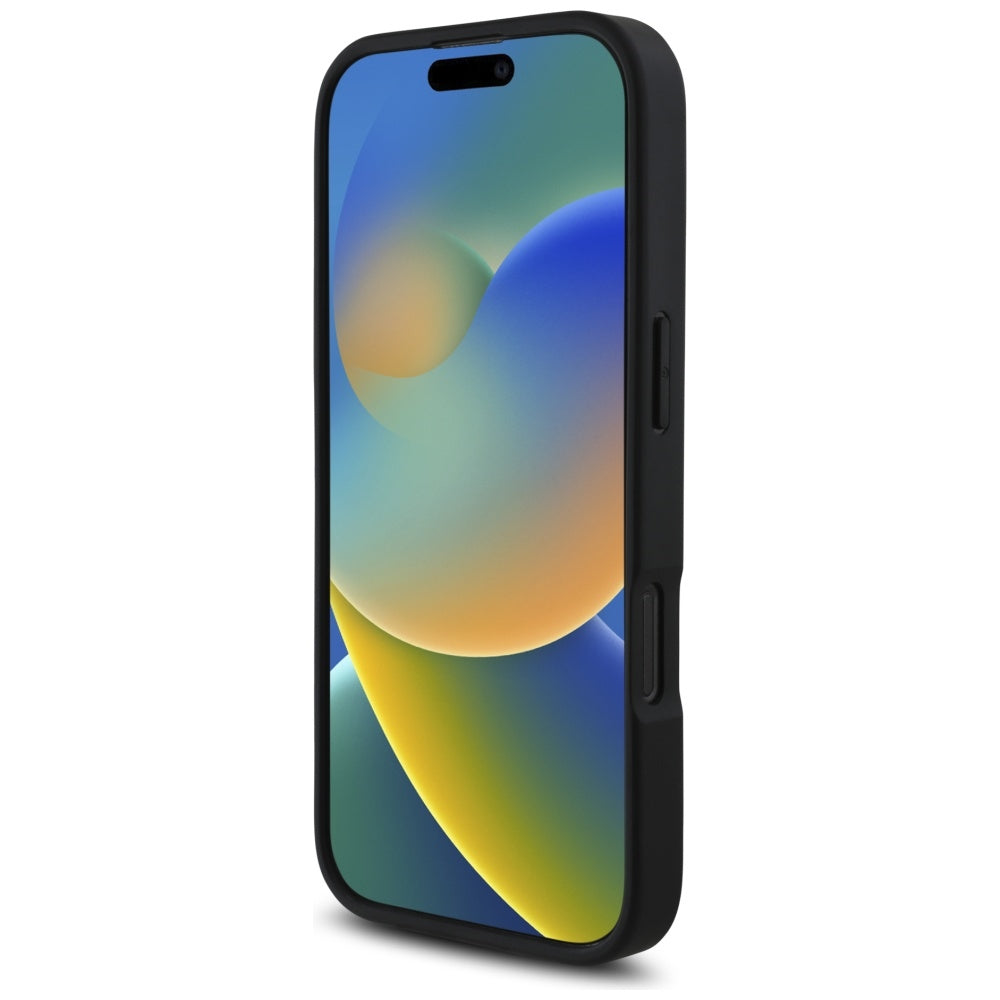 Futrola za Apple iPhone 16 Pro Max, Karl Lagerfeld, Grained Cardslots, Crna