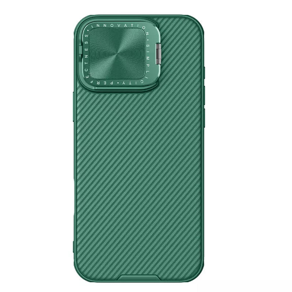 Maska za Apple iPhone 16 Pro Max, Nillkin, CamShield Prop, Zelena