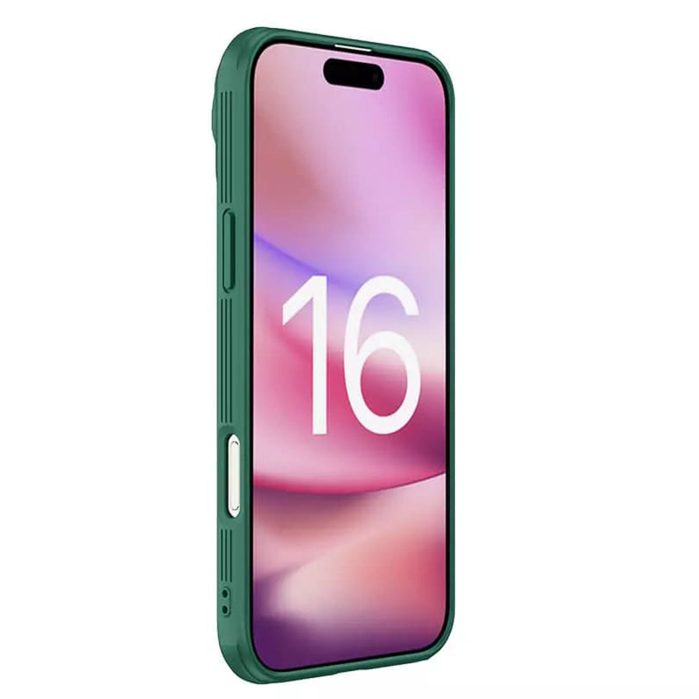 Maska za Apple iPhone 16 Pro Max, Nillkin, CamShield Prop, Zelena