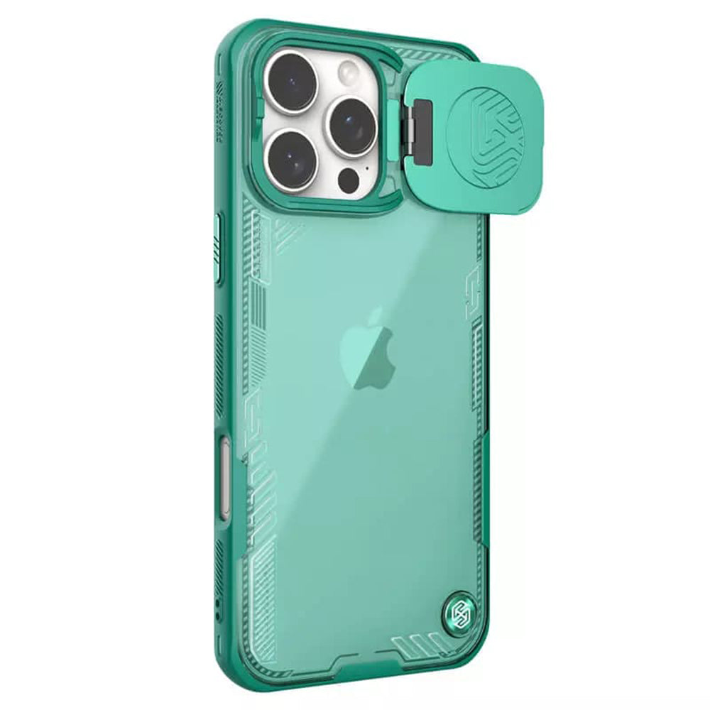 Maska za Apple iPhone 16 Pro Max, Nillkin, Iceblade Prop (bez izreza za kameru), Zelena