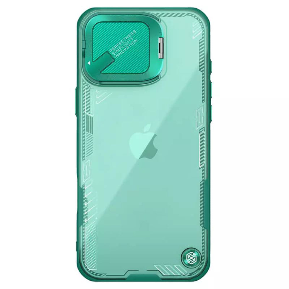 Maska za Apple iPhone 16 Pro Max, Nillkin, Iceblade Prop (bez izreza za kameru), Zelena