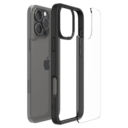 Futrola za Apple iPhone 16 Pro Max, Spigen, Ultra Hybrid, Mat Crna ACS07996