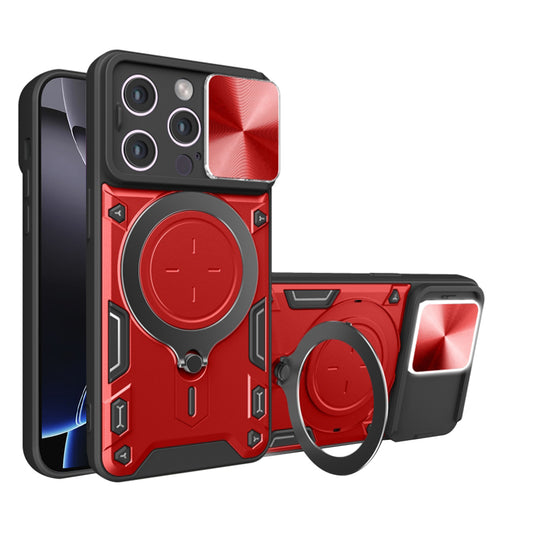 Maska za Apple iPhone 16 Pro Max, Techsuit, CamGuard Pro, Crvena