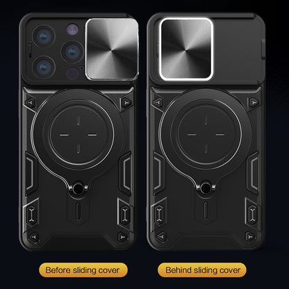 Maska za Apple iPhone 16 Pro Max, Techsuit, CamGuard Pro, Ružičasto zlatna
