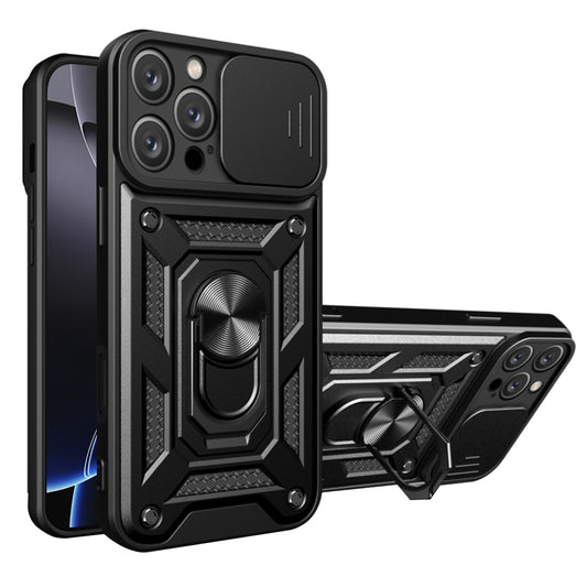 Maska za Apple iPhone 16 Pro Max, Techsuit, CamShield, Crna