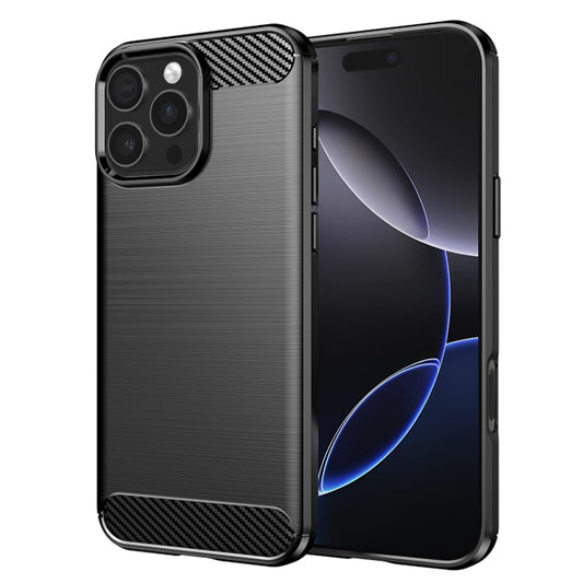 Maska za Apple iPhone 16 Pro Max, Techsuit, Karbon, Crna
