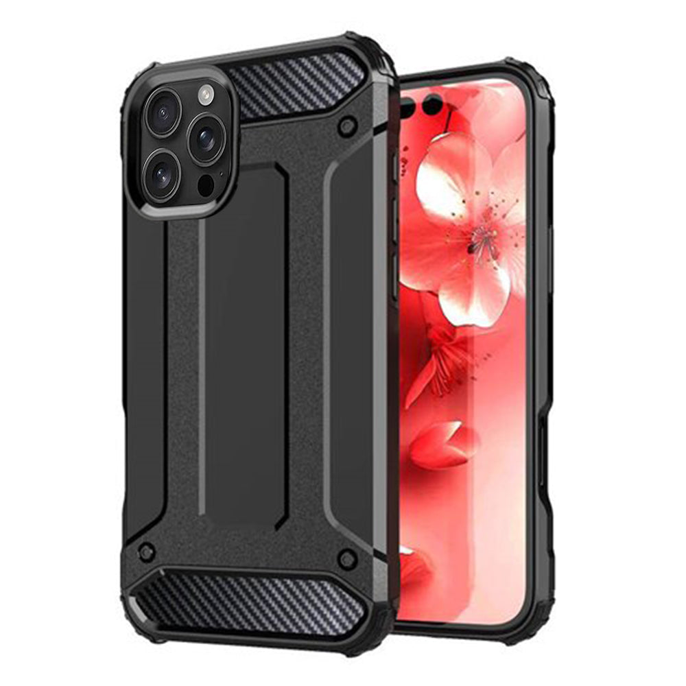 Maska za Apple iPhone 16 Pro Max, Techsuit, Hybrid Armor, Crna