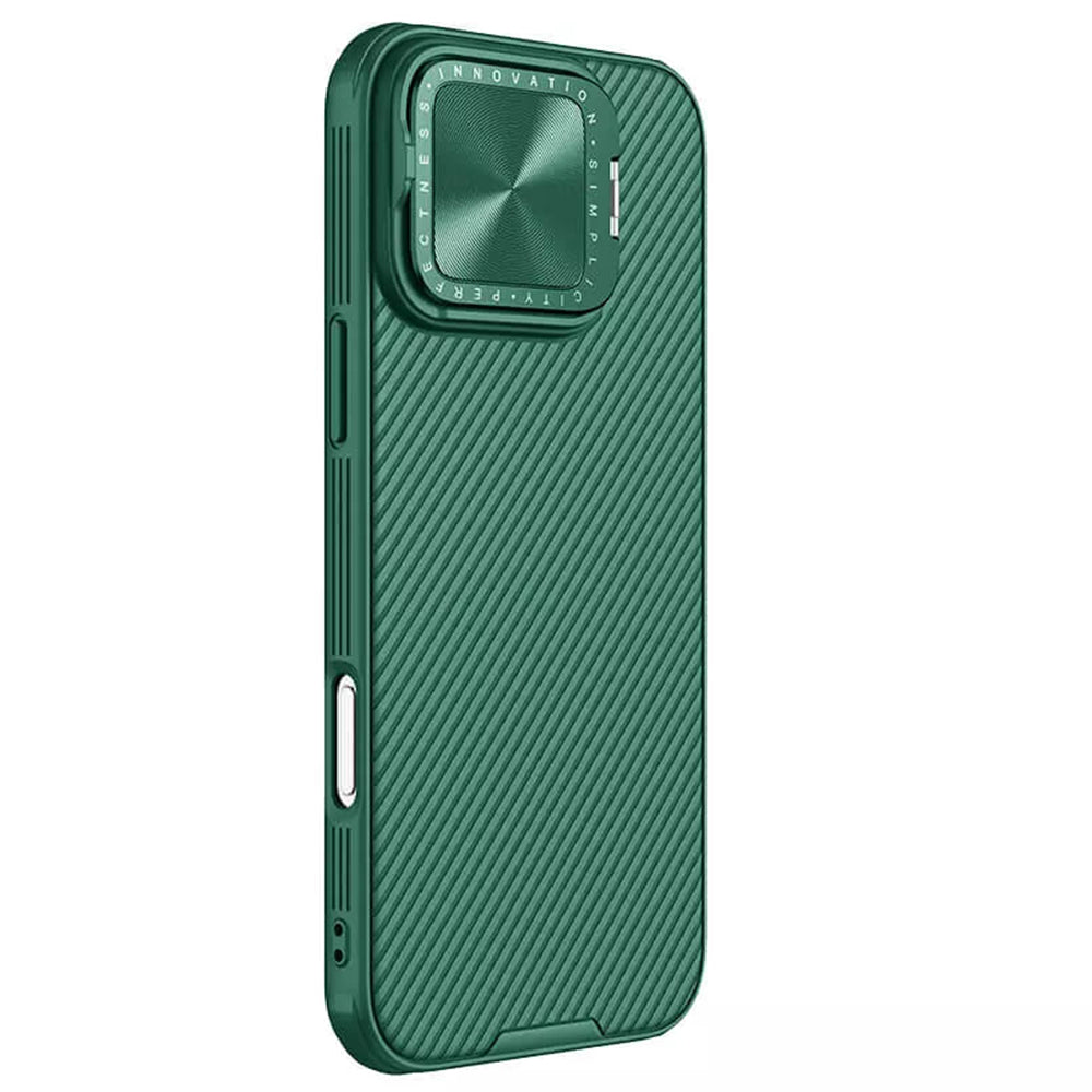 Maska za Apple iPhone 16 Pro, Nillkin, CamShield Prop, Zelena