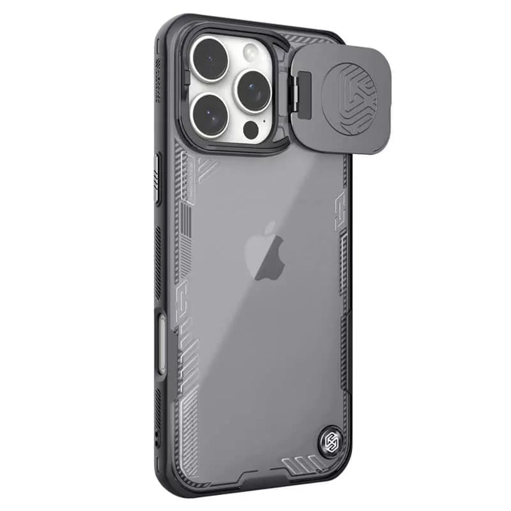 Maska za Apple iPhone 16 Pro, Nillkin, Iceblade Prop (bez izreza za kameru), Crna