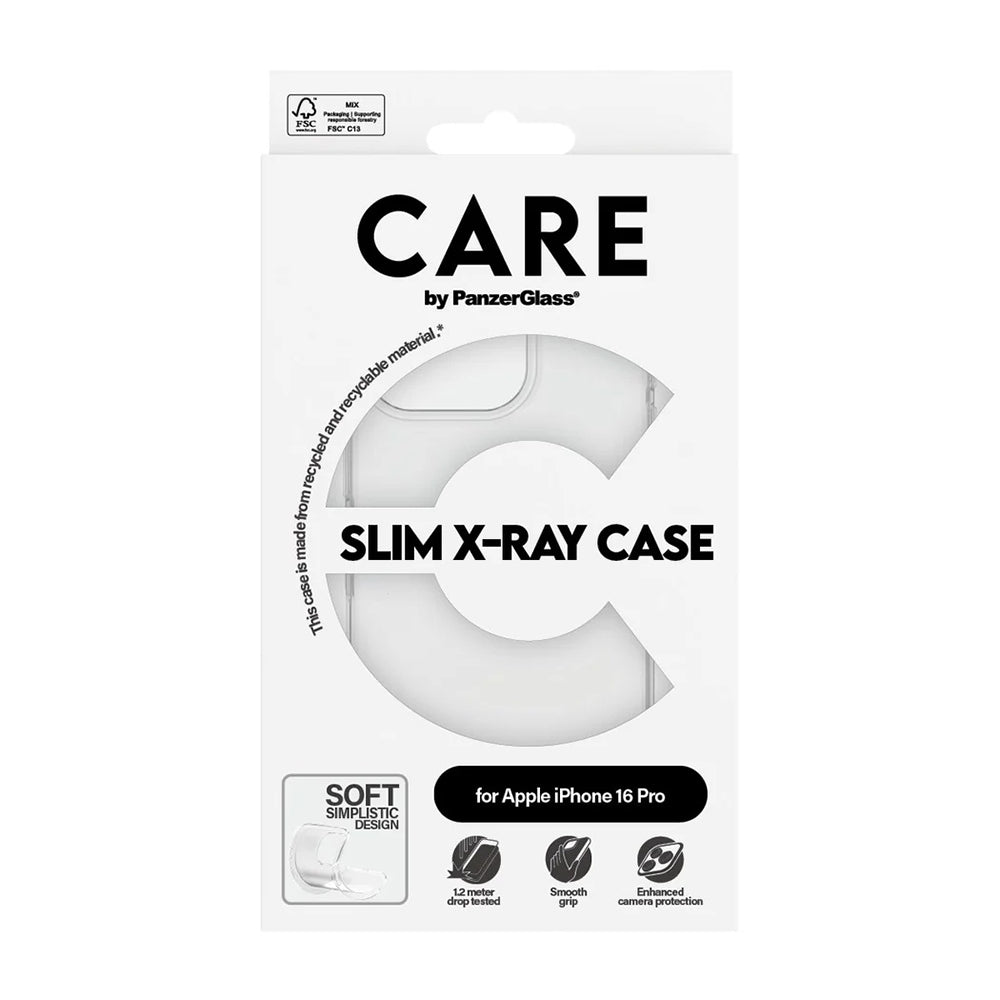 Futrola za Apple iPhone 16 Pro, PanzerGlass, Care Fashionable, Prozirna