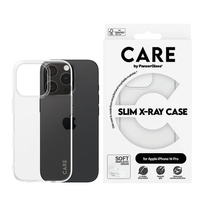 Futrola za Apple iPhone 16 Pro, PanzerGlass, Care Fashionable, Prozirna