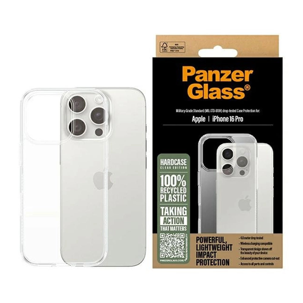 Futrola za Apple iPhone 16 Pro, PanzerGlass, HardCase, Prozirna