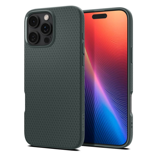 Futrola za Apple iPhone 16 Pro, Spigen, Liquid Air, Zelena ACS08119