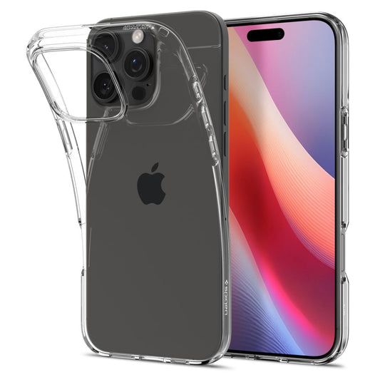 Futrola za Apple iPhone 16 Pro, Spigen, Liquid Crystal, Transparentna ACS08112