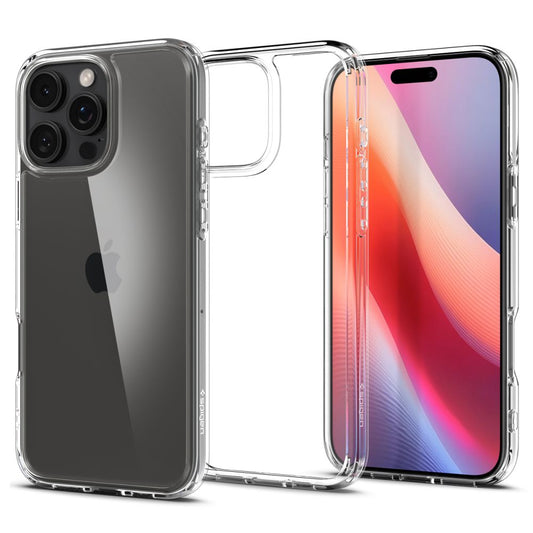 Futrola za Apple iPhone 16 Pro, Spigen, Ultra Hybrid, Prozirna ACS08121