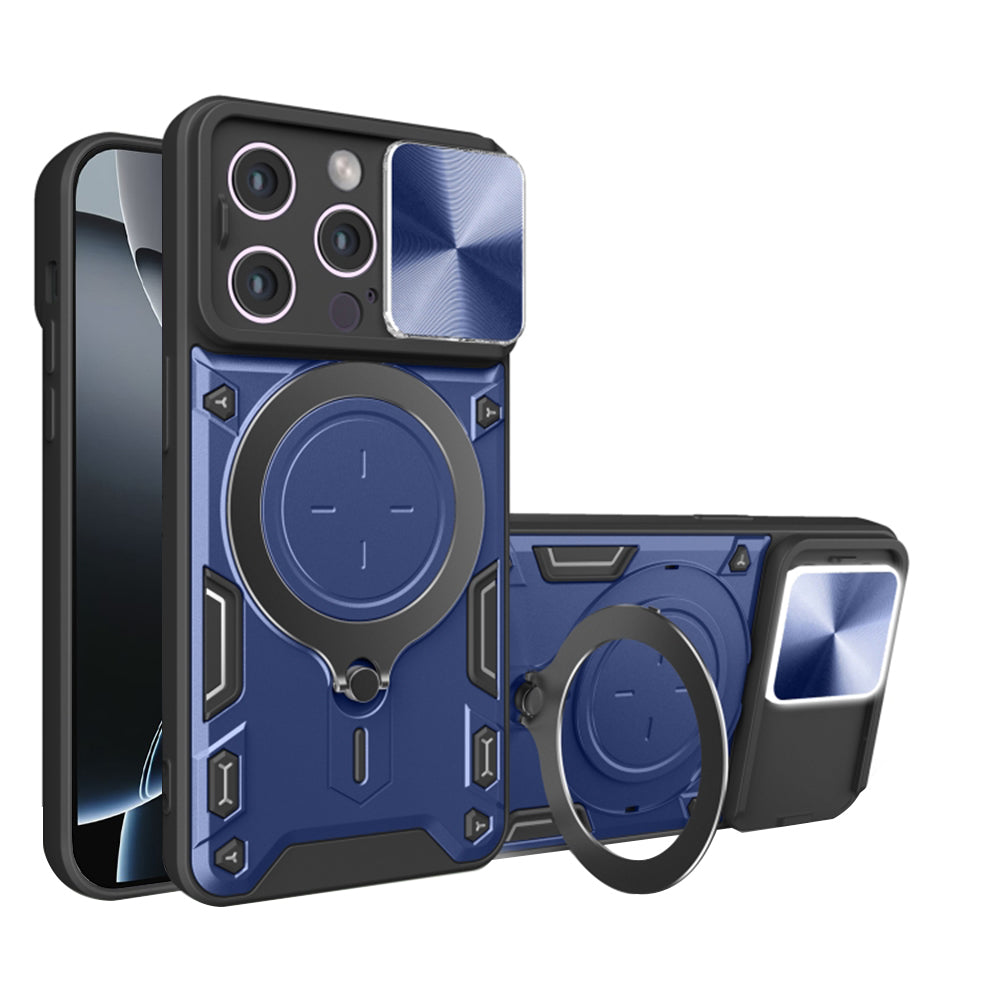 Maska za Apple iPhone 16 Pro, Techsuit, CamGuard Pro, Plava