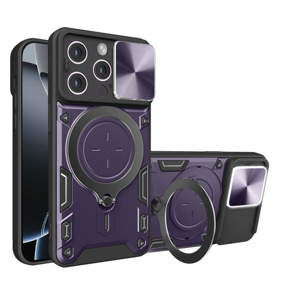Maska za Apple iPhone 16 Pro, Techsuit, CamGuard Pro, Ljubičasta