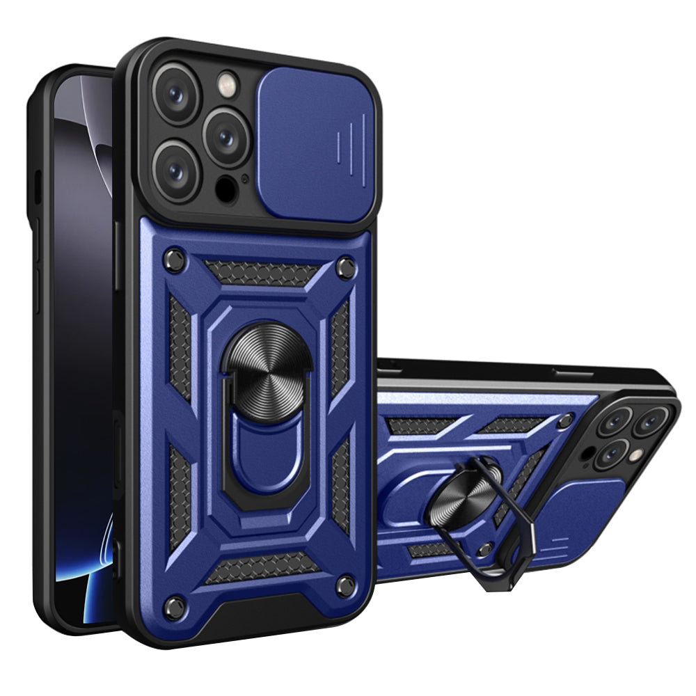 Maska za Apple iPhone 16 Pro, Techsuit, CamShield, Plava
