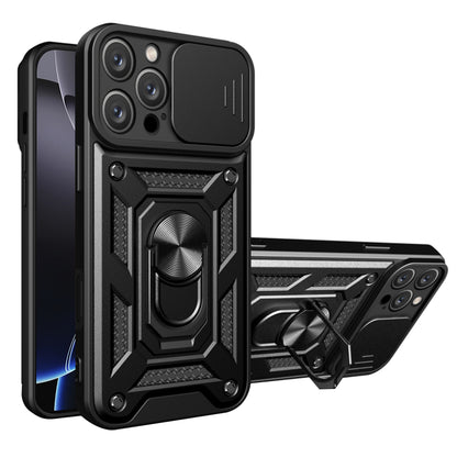Maska za Apple iPhone 16 Pro, Techsuit, CamShield, Crna