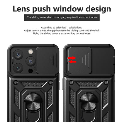 Maska za Apple iPhone 16 Pro, Techsuit, CamShield, Crna