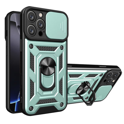 Maska za Apple iPhone 16 Pro, Techsuit, CamShield, Zelena