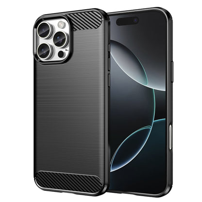Maska za Apple iPhone 16 Pro, Techsuit, Karbon, Crna