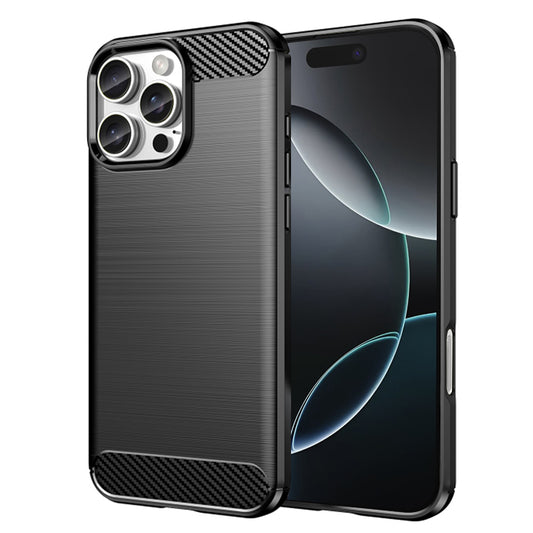 Maska za Apple iPhone 16 Pro, Techsuit, Karbon, Crna