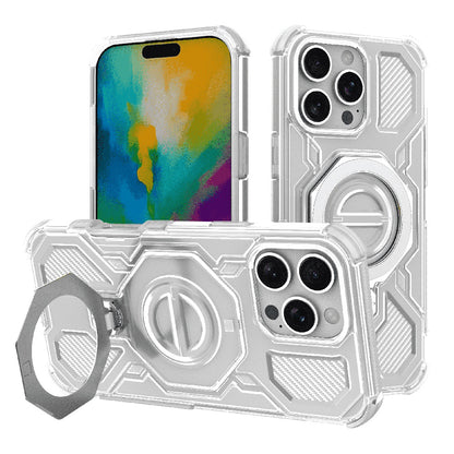 Maska za Apple iPhone 16 Pro, Techsuit, Carbon Shield Pro, Bijela