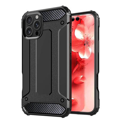 Maska za Apple iPhone 16 Pro, Techsuit, Hybrid Armor, Crna