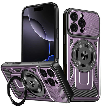 Maska za Apple iPhone 16 Pro, Techsuit, RuggedCam, Ljubičasta