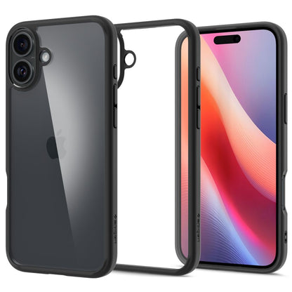 Futrola za Apple iPhone 16, Spigen, Ultra Hybrid, Mat Crna ACS08201