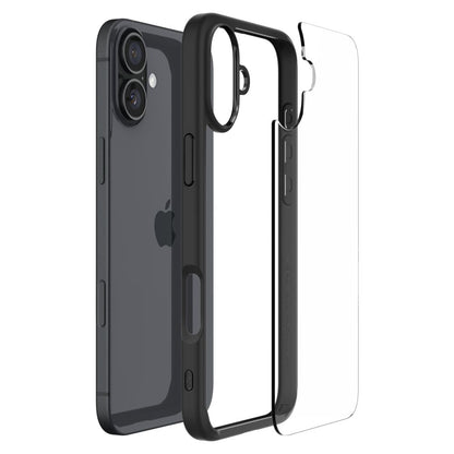 Futrola za Apple iPhone 16, Spigen, Ultra Hybrid, Mat Crna ACS08201