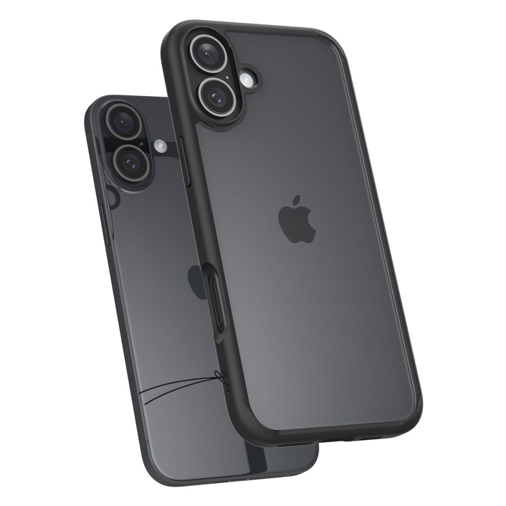 Futrola za Apple iPhone 16, Spigen, Ultra Hybrid, Mat Crna ACS08201