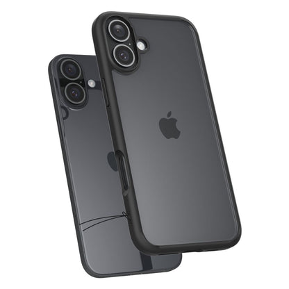Futrola za Apple iPhone 16, Spigen, Ultra Hybrid, Mat Crna ACS08201