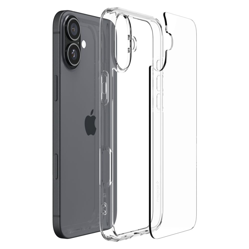 Maska za Apple iPhone 16, Spigen, Ultra Hybrid, Prozirna
