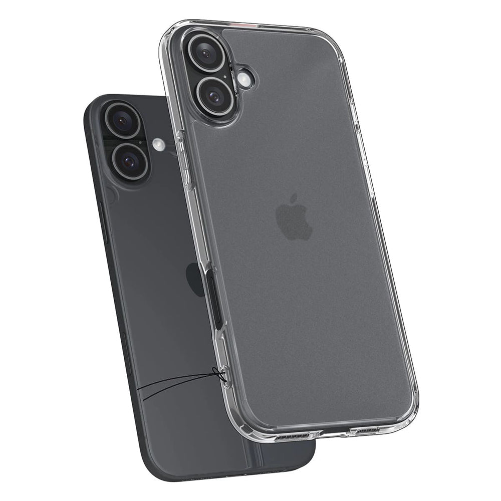 Futrola za Apple iPhone 16, Spigen, Ultra Hybrid, Satinirano prozirna