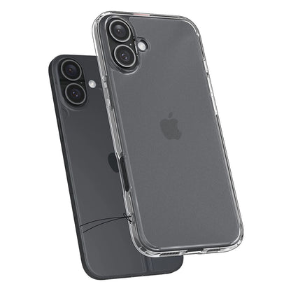 Futrola za Apple iPhone 16, Spigen, Ultra Hybrid, Satinirano prozirna