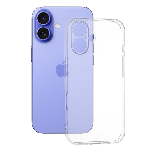 Maska za Apple iPhone 16, Techsuit, Prozirna, Transparentna