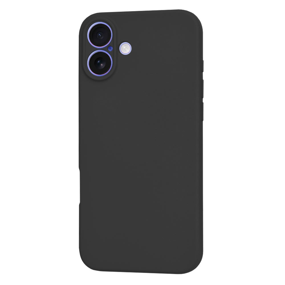 Maska za Apple iPhone 16, Techsuit, SoftFlex, Crna