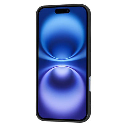 Maska za Apple iPhone 16, Techsuit, SoftFlex, Crna