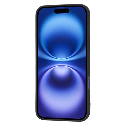 Maska za Apple iPhone 16, Techsuit, SoftFlex, Crna