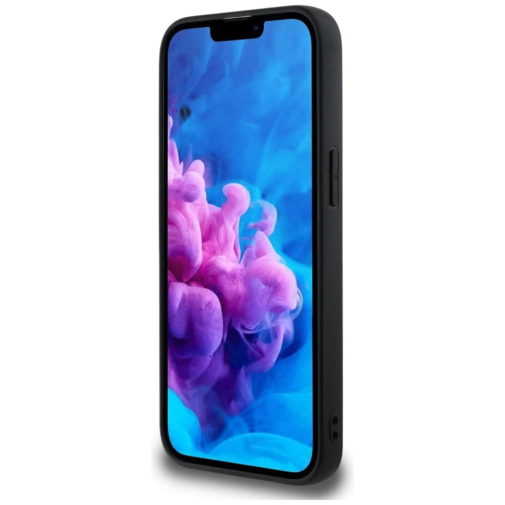 Futrola za Apple iPhone 16e, Guess, Fixed Glitter Big 4G, Crna