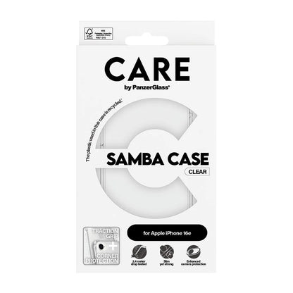 Futrola za Apple iPhone 16e, PanzerGlass, Care Fashionable, Prozirna