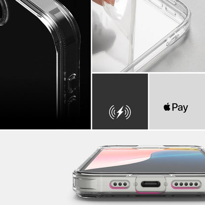 Maska za Apple iPhone 17e / 16e, Ringke, Fusion, Prozirna