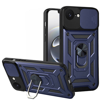Maska za Apple iPhone 17e / 16e, Techsuit, CamShield, Plava