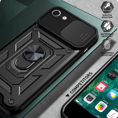 Maska za Apple iPhone 17e / 16e, Techsuit, CamShield, Crna