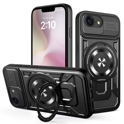 Maska za Apple iPhone 17e / 16e, Techsuit, RuggedCam, Crna