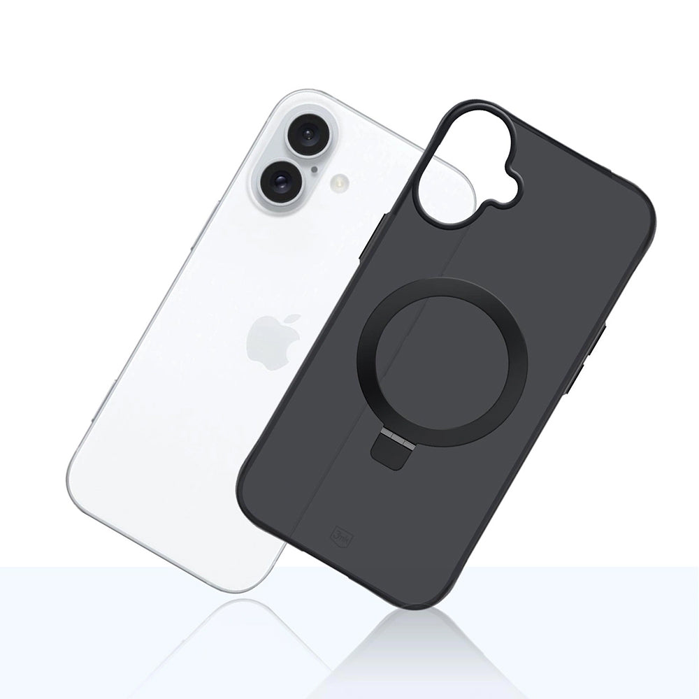 Futrola za Apple iPhone 17, 3MK, Smoke MagStand, Crna